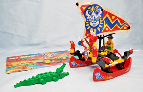 Lego Pirates: 6256 Islander Catamaran - 100% Complete with original instructions
