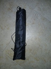 66" Easel Display Stand with Tripod Base Collapsible Portable Black Steel