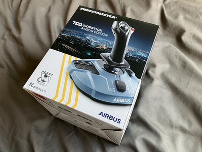 Thrustmaster TCA Sidestick Airbus Edition Flight Stick w/ Accessories Open Box