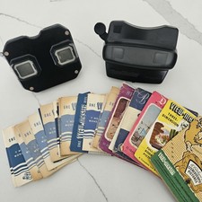 READ Vintage Sawyer's Bakelite View-Master 30 Reels 1940s-1960s Wonders Disney