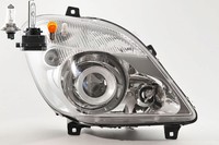 Scheinwerfer Xenon Passend FüR Mercedes Sprinter 906 06-13 Rechts + Leuchtmittel