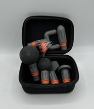 Sharper Image Power Percussion Deep Tissue Massager 6 Attachments  Case