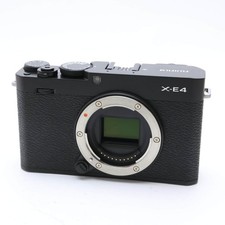 Fujifilm Fuji X-E4 Black 26.1MP Mirrorless Camera Body #153