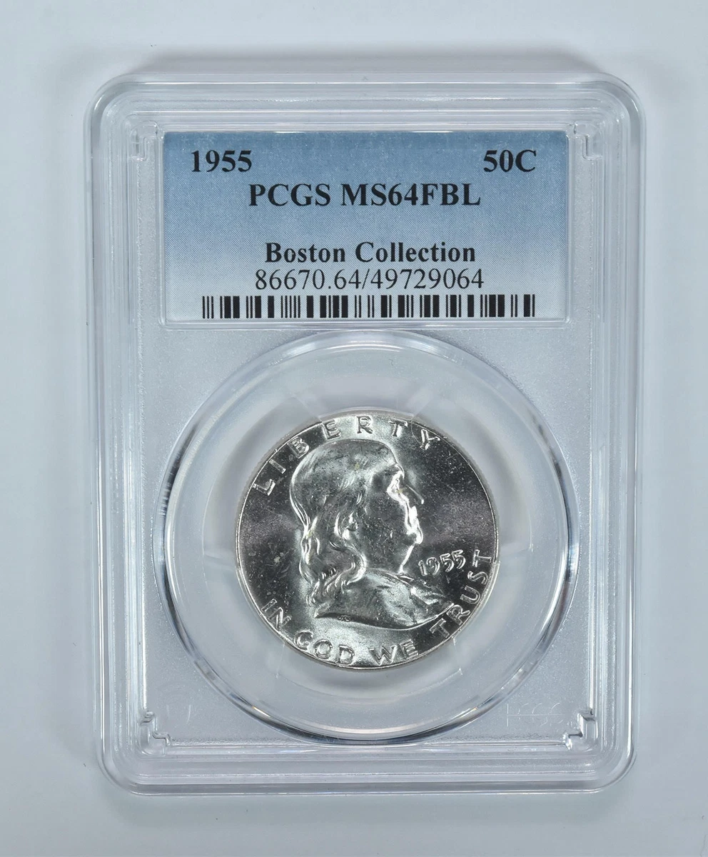 25+ MS 64 PCGS Franklin Half Dollars 1948-1963 for sale | Updated
