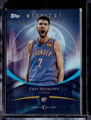 HL-P01 2025 Topps Midnight Chet Holmgren #55 /149