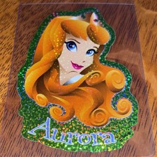 Sandylion Disney Princesses Vending Machine Glitter Sticker Aurora Sticker 4"