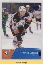 2021-22 Upper Deck AHL Blue Vinni Lettieri #5 READ z6b
