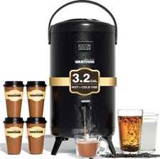 Wantjoin Insulated Beverage Dispenser 12l/3.2 Gal