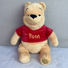 Disney Store Official Winnie the Pooh Bear 15  Plush Stamped New