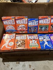 Wheaties Vintage Cereal Boxes 1990&rsquo;s Sports MLB/NFL