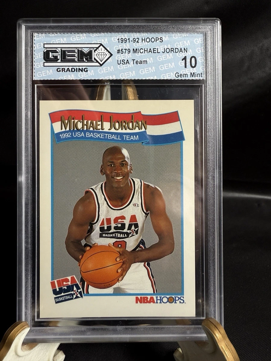 1991-92 NBA Hoops - Michael Jordan #579 for sale | eBay
