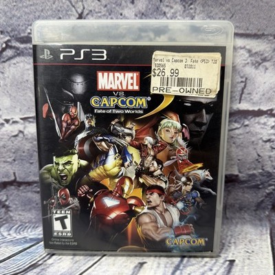Marvel vs. Capcom 3 Fate of Two Worlds (PlayStation 3, PS3) CIB Complete