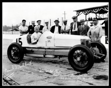 Indy 500 Winner Frank Lockhart Photo 11x14 Indianapolis 1926 Race Motor Speedway