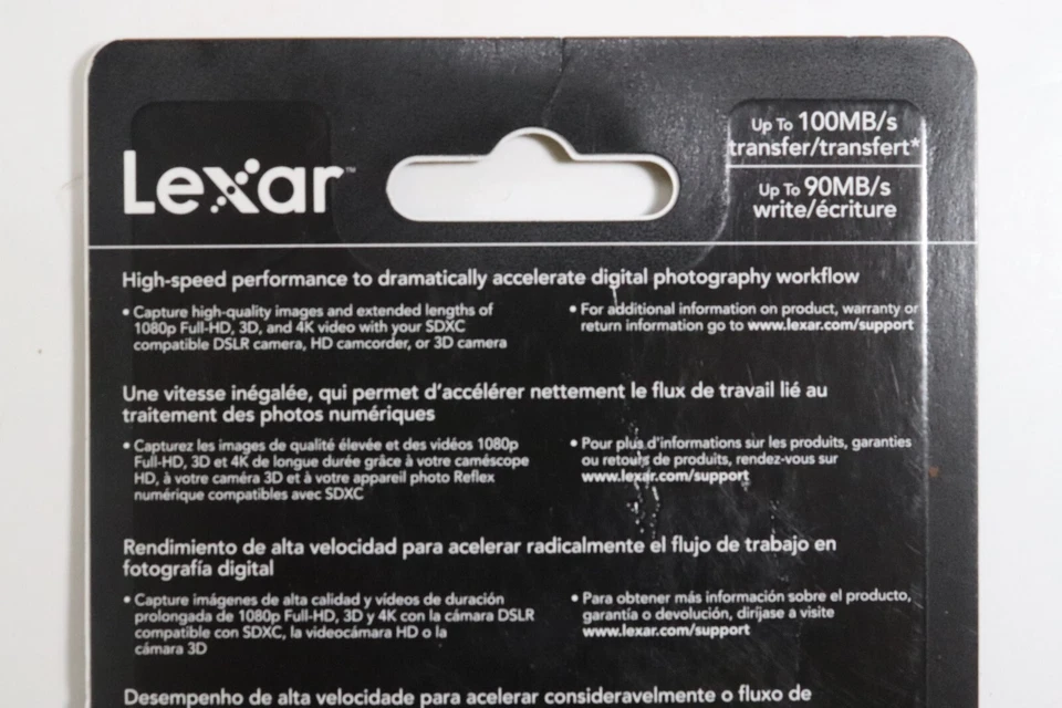 Lexar 64GB Professional 667x UHS-I SDXC Memory Card - Image 4 of 4