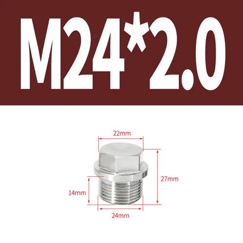 Viti di chiusura DIN 910, da M8 a M48, acciaio inox V2A, tappi di chiusura - Foto 49 di 58