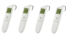 4) Forehead Thermometer Digital Infrared Non-Contact Temporal w/ Instant Reading