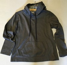Pullover Hoodie Teen Danskin size S 4-6 NOW gray cord  front pocket