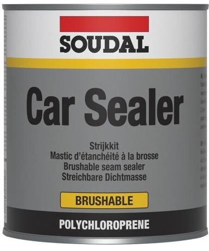 2 x Panel de cuerpo sellador de costura cepillable cepillo SOUDAL pintura impermeable gris 1 kg - Imagen 2 de 2