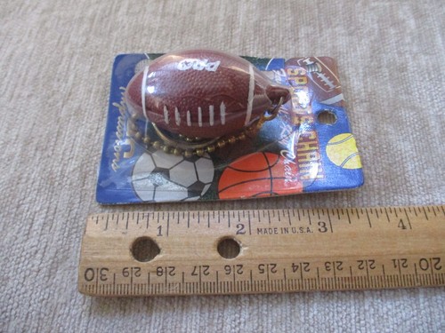 Ceiling Light/Fan Extension Pull Chain Or KeyChain FOOTBALL Fan Impressions - Picture 6 of 6