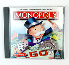 1999 Monopoly CD-Rom Board Game Windows 95 98 Game Jewel Case