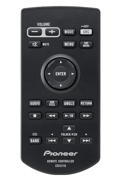 Pioneer Original CXE5116 Replacement Remote Control for AVH