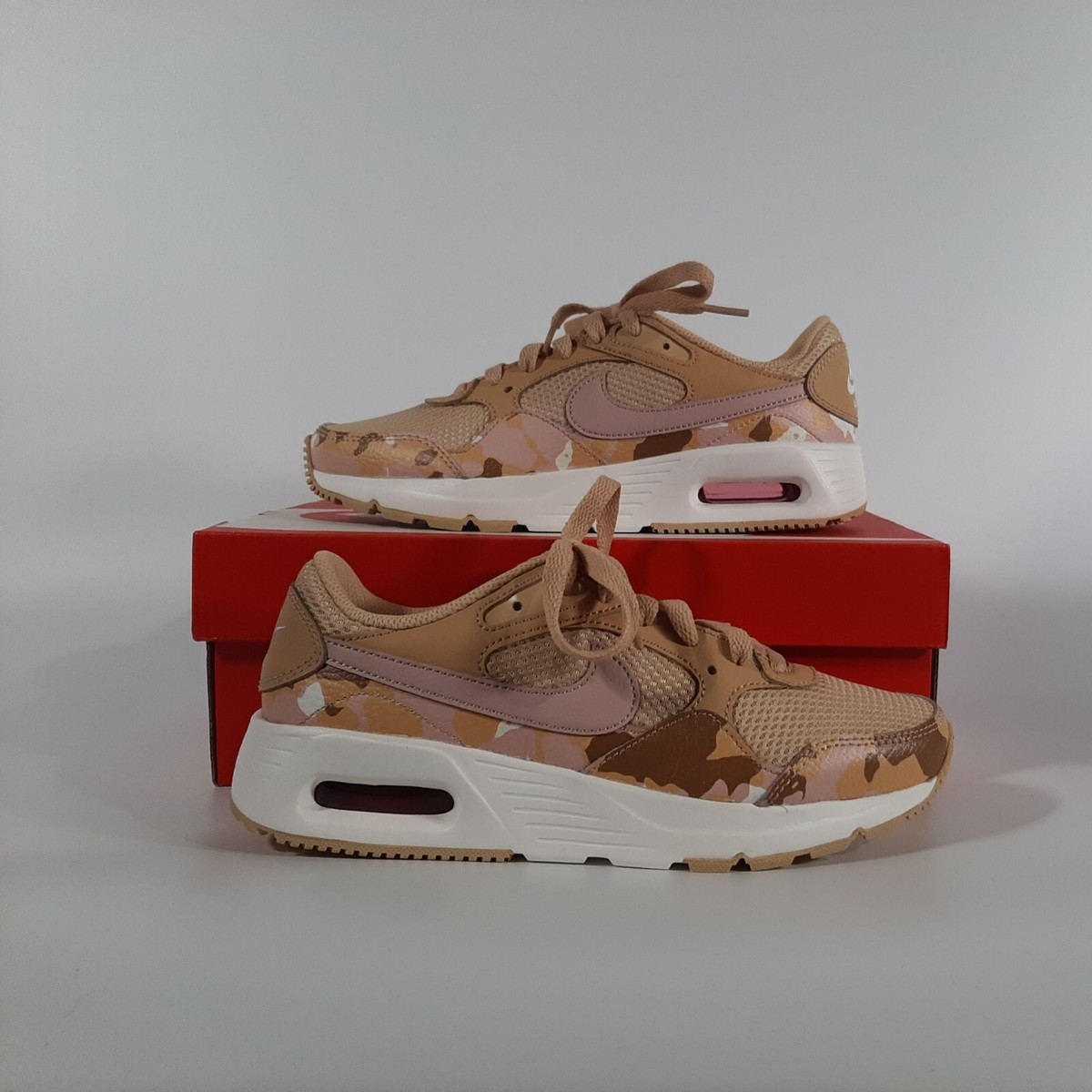Size 6 - Nike Air Max SC Sesame Pink Camo W for sale online | eBay UK