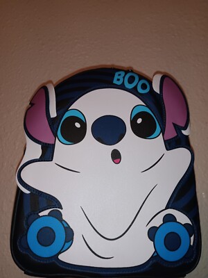 Loungefly Mini Backpack Lilo & Stitch Ghost Boo Glow in the  display picture 1