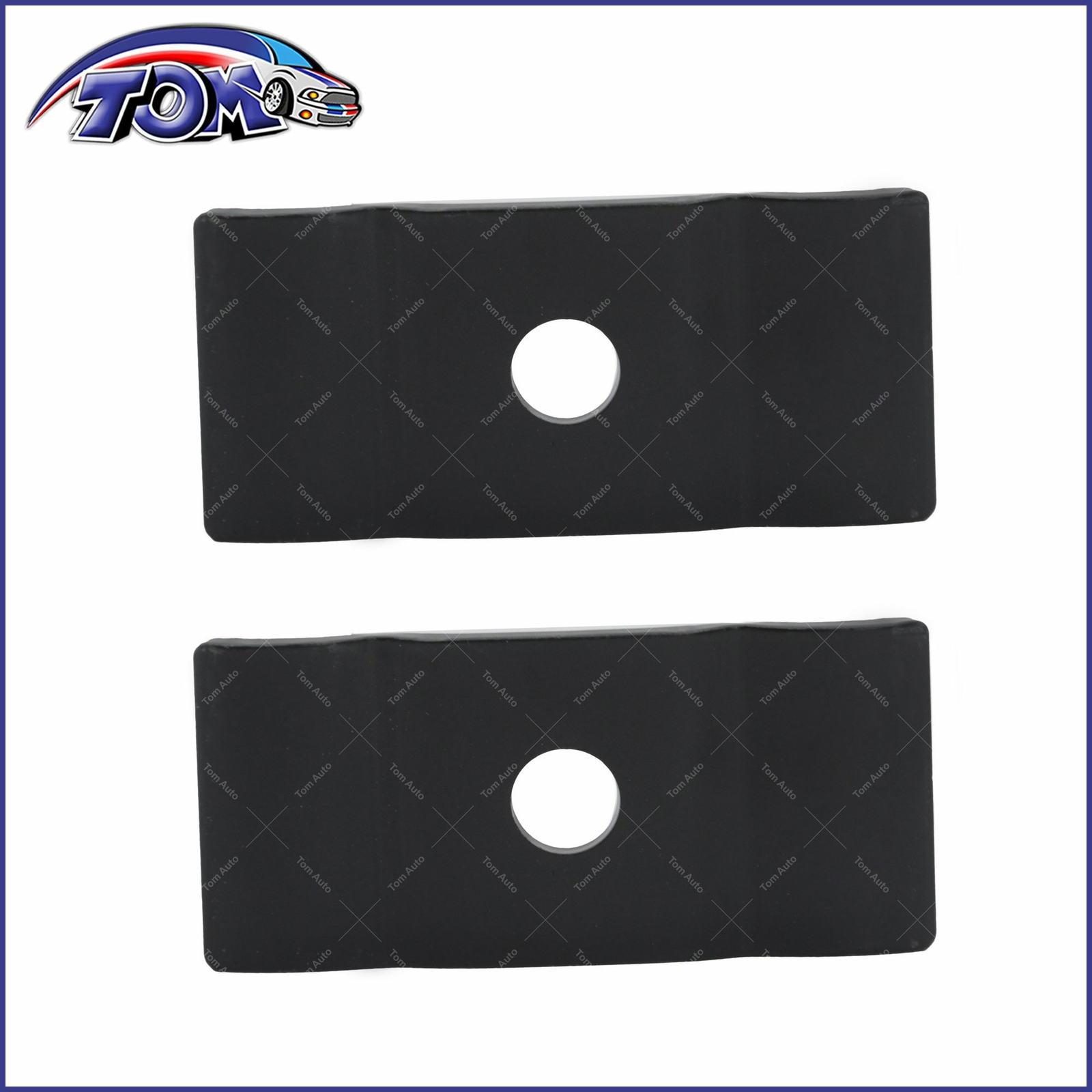 2X Rear Suspension U-Bolt Plate For 96-13 Silverado Sierra 1500 