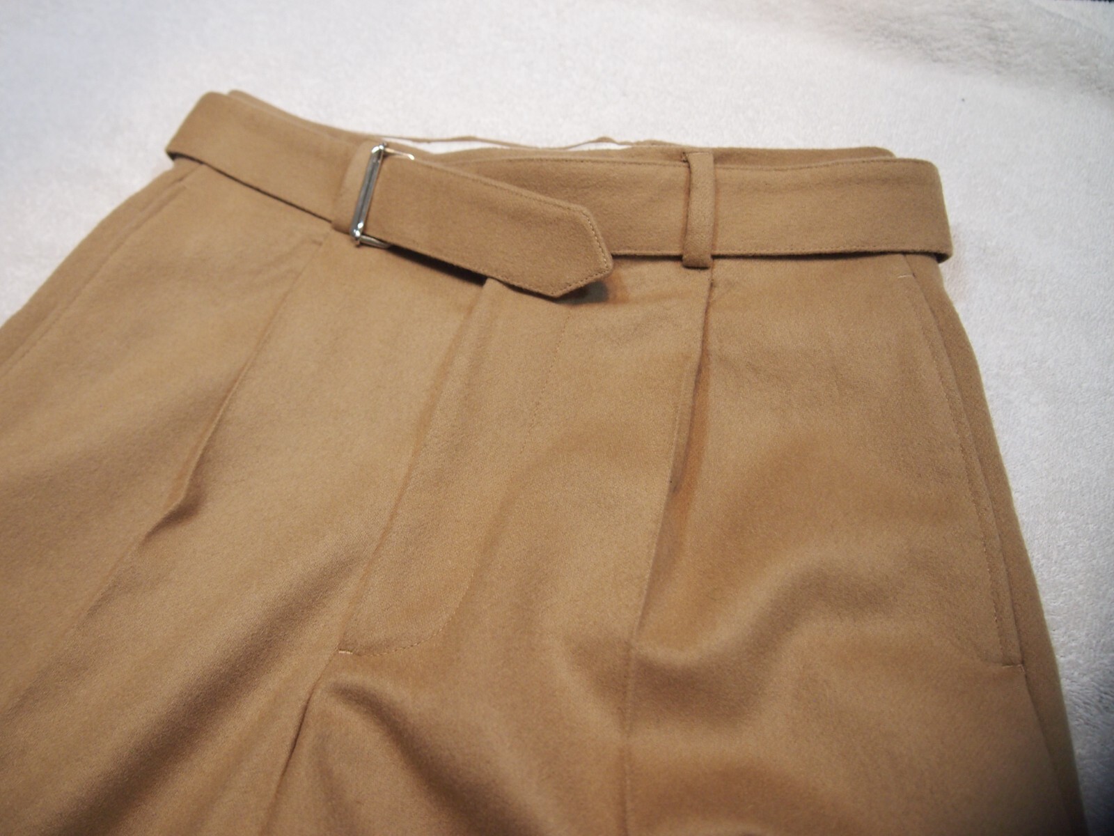 Officine Generale Hugo Pleat Wool & Cashmere Flannel Pants NWT $645 30 Waist image 8