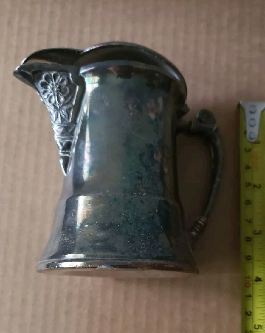 Vintage Pairpoint Mfg. Quadruple Silver Plate CREAMER CREAM 1702