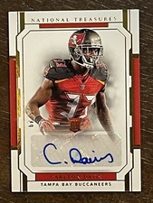 2018 National Treasures CARLTON DAVIS RC  Auto Rookie #d /49 *Noles2148*