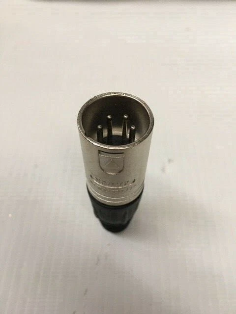 Neutrik NC4MX Connettore XLR Spina dritta 4 Poli Plastica e Argento - Immagine 3 di 3