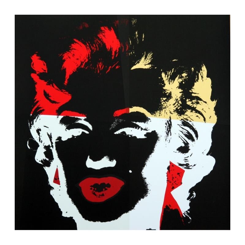 Andy Warhol Golden Marilyn Monroe 11.39 Silkscreen Lim. Ed. Sunday
