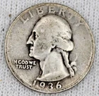 washington quarter 1936 D
