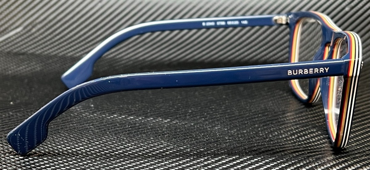 Burberry 2340 Bolton Eyeglasses 3799 Blue 100 Authentic for sale