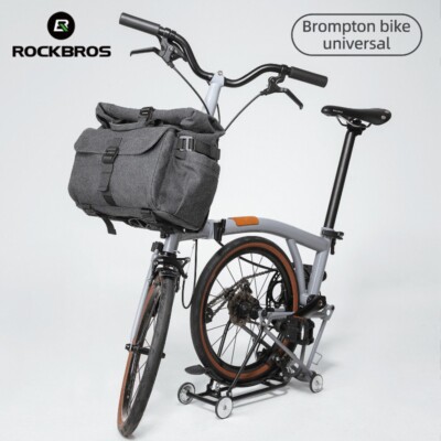Rockbros 15L Folding Backpack Bike Handlebar Bag Front Bicycle Bag