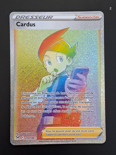 Carte Pokémon Cardus 210/196 Origine Perdue Fr Neuf