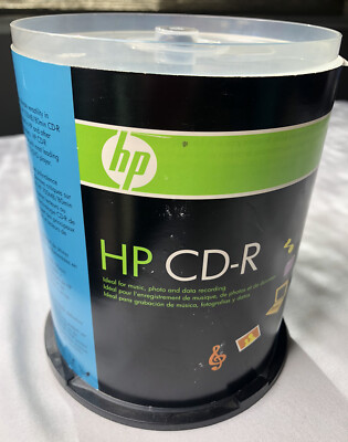 HP CD+R 90/100 opened package, 52x 700MB 80 mins 