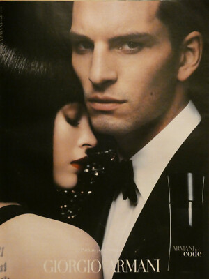 PRESSEWERBUNG 2011 HERREN PARFÜM GIOGIO ARMANI CODE