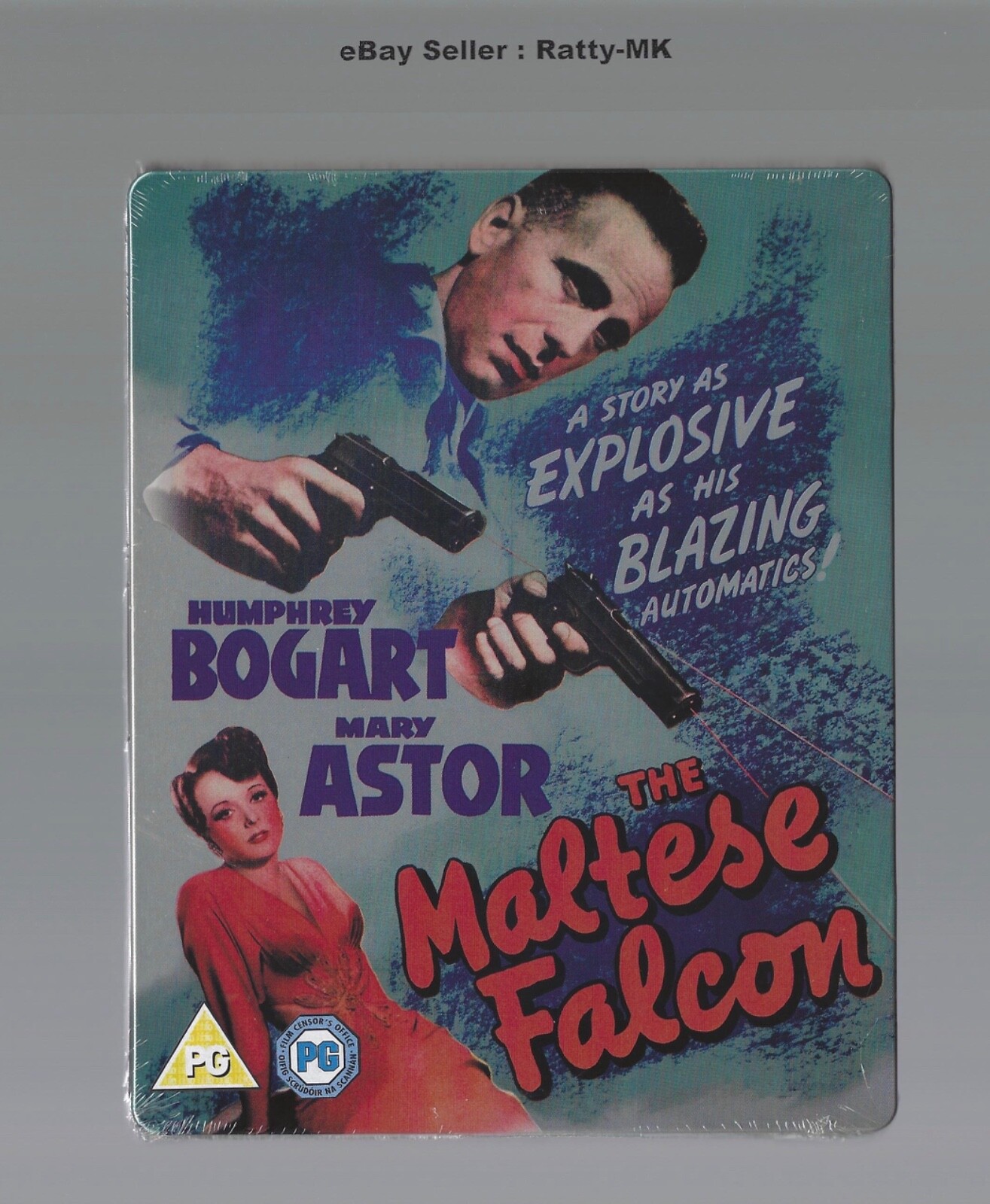 THE MALTESE FALCON - UK EXCLUSIVE BLU RAY STEELBOOK - NEW & SEALED