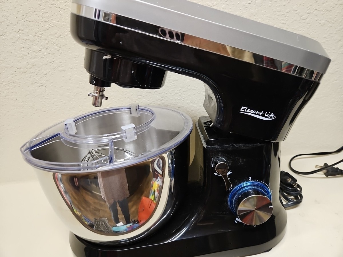 Elegant Life Mixer Stand With Bowl And 3 Attachment. WORKS