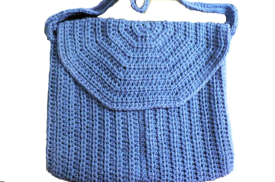 Crochet Pattern DIGITAL DOWNLOAD Summer Shoulder Bag #385 - Image 2 of 4