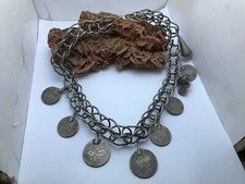 Ancien collier berb re avec piece money marocain anciennes , vintage collier