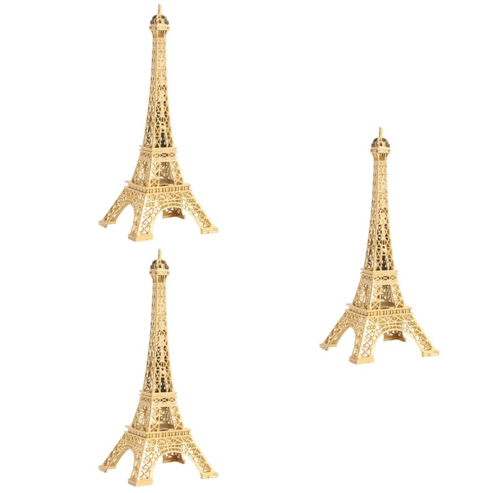 Eiffelturm-Statue Aus Metall – Antik-Bronze, 25 Cm – Deko Für Wohnzimmer, Büro, Geschenk