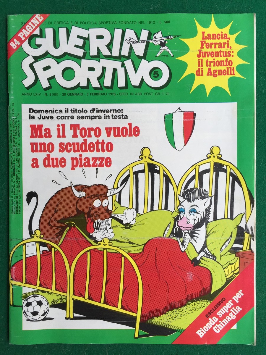 Guerin Sportivo N 43 1975-Il Film Del Campionato Rivera Fiorentina