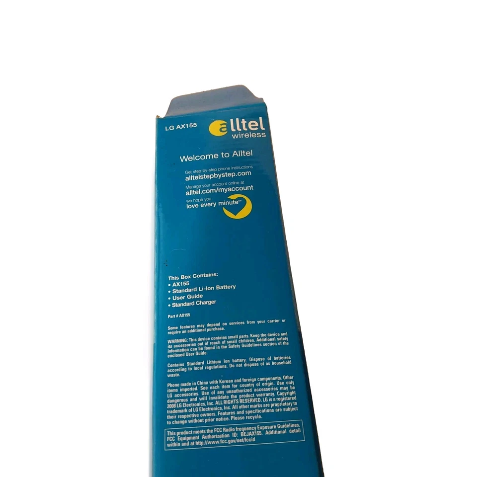 Pre Owned Alltel LG AX155 Flip Phone - Image 2 of 4