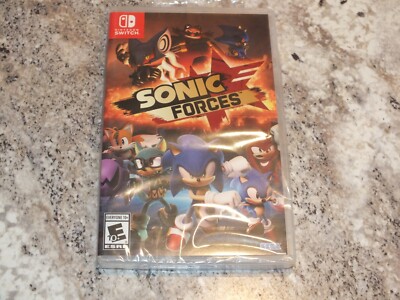 Sonic Forces Nintendo Switch Fast Paced Action Platforming Custom Hero  Gameplay 10086770049|
