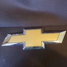 Chevy HHR Uplander Rear Tailgate Gold Emblem Logo Trunk Badge Bowtie Used OEM GM
