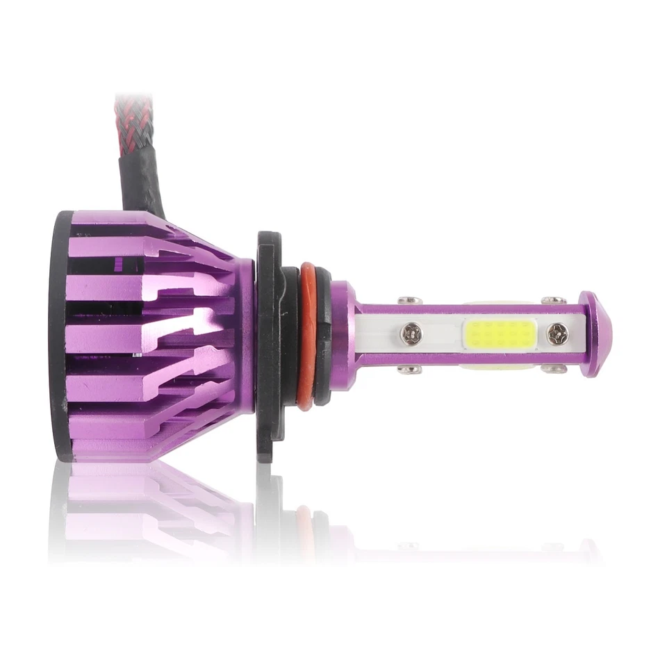 9005 HB3 LED Headlight Bulbs Kit 2000W 300000LM Car Truck Light 6000K White Lamp - Image 3 of 4