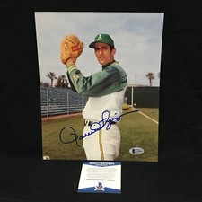 ROLLIE FINGERS OAKLAND A'S HOF SIGNED AUTOGRAPH 8X10 PHOTO BAS BECKETT COA 